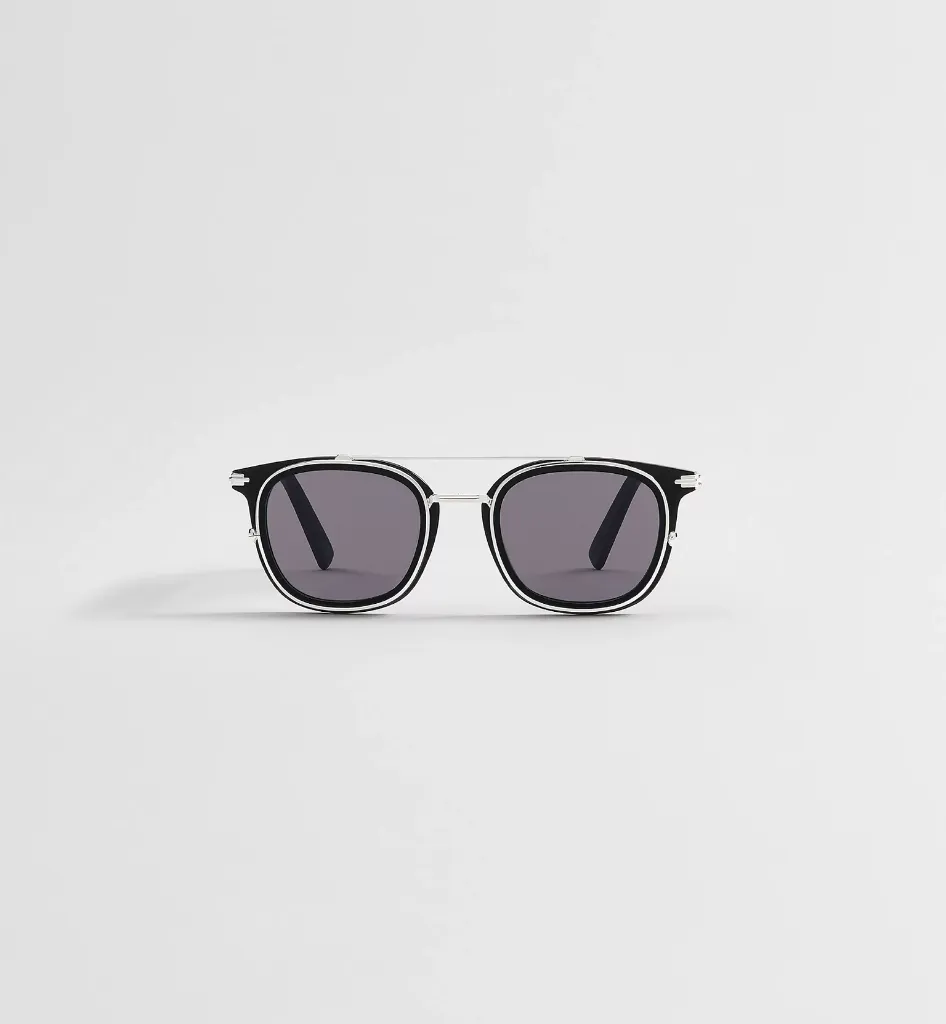DiorBlackSuit S14I BioAcetate Lunettes de soleil carrées noires