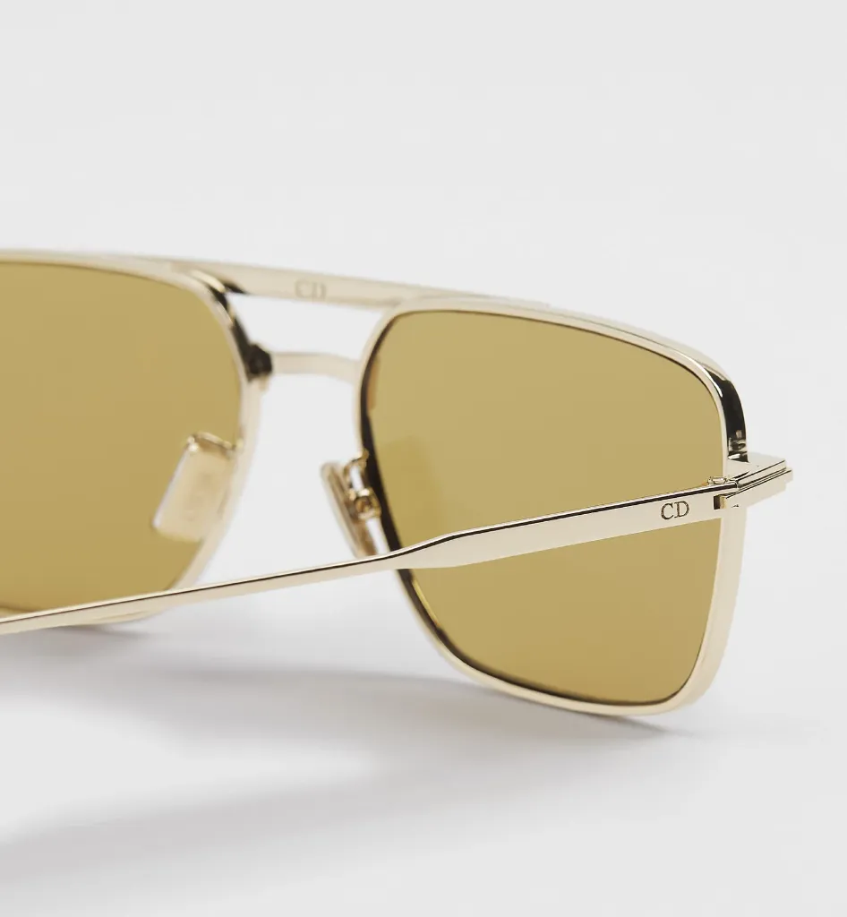 DiorBlackSuit S17U Lunettes de soleil navigateur jaunes