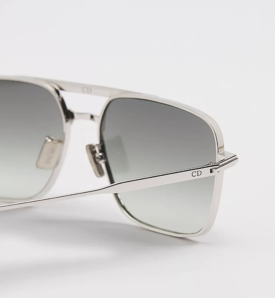 DiorBlackSuit S17U Lunettes de soleil navigateur dégradées vertes