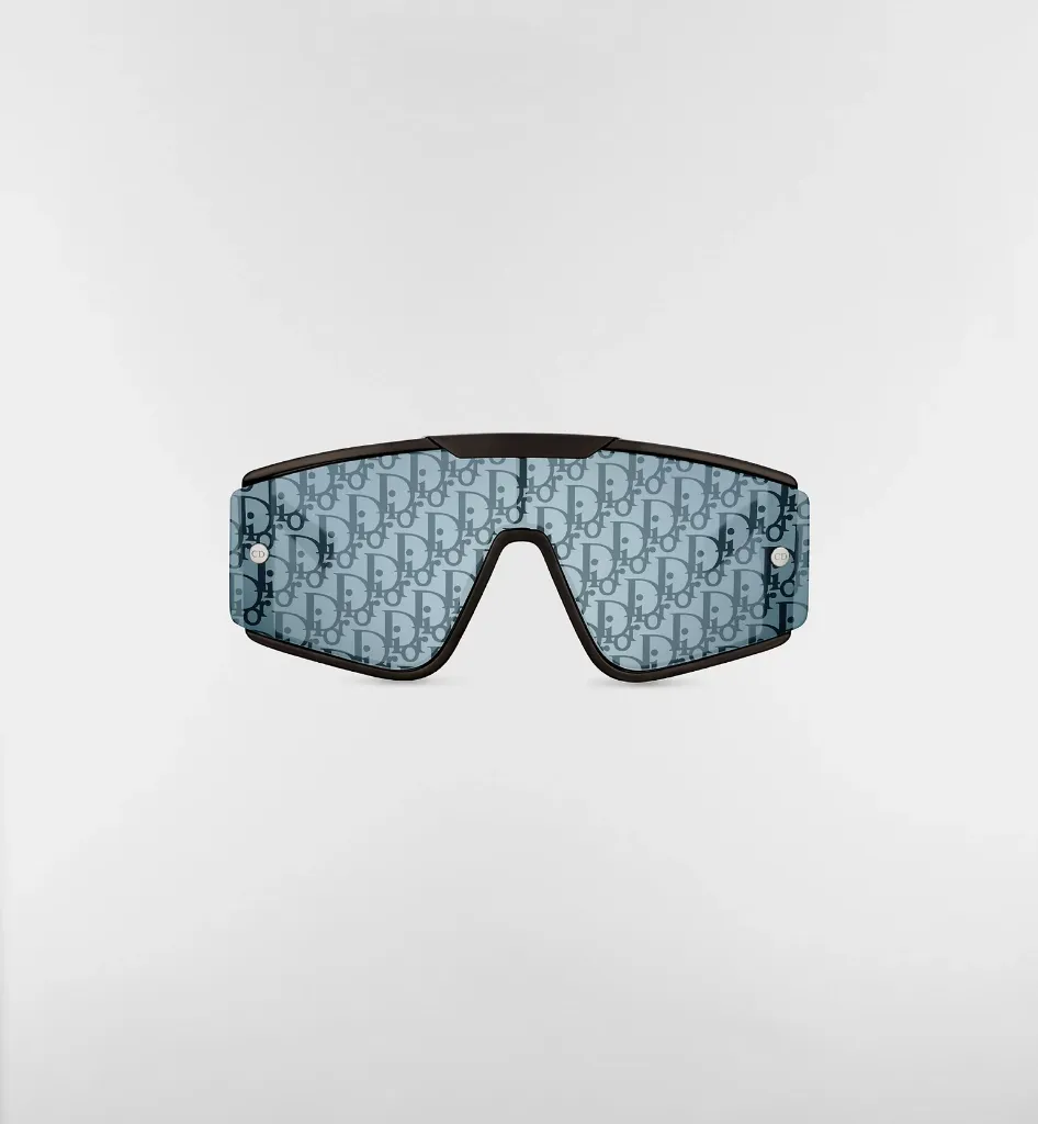 Diorxtrem MU Lunettes de soleil masque noires à verres interchangeables