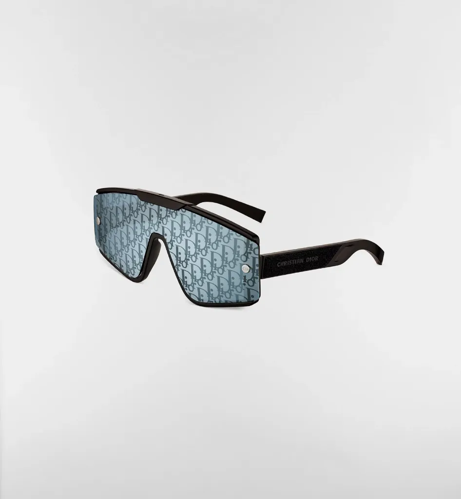 Diorxtrem MU Lunettes de soleil masque noires à verres interchangeables